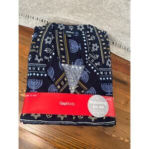 NWT Gap Hanukkah Flannel Pajamas Mens Size XXL